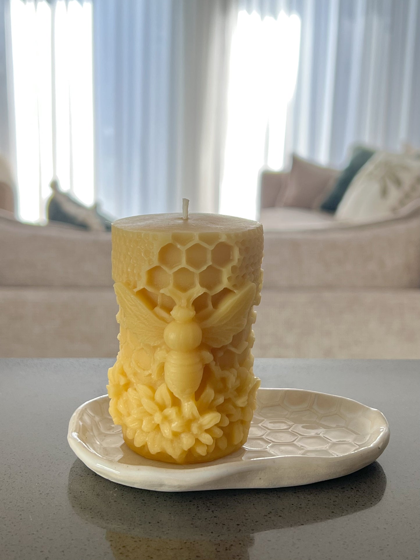 Medium Ceramic Candle Dish