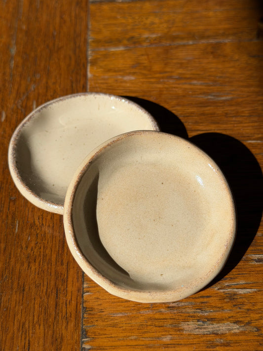 Small Ceramic Candle Dish
