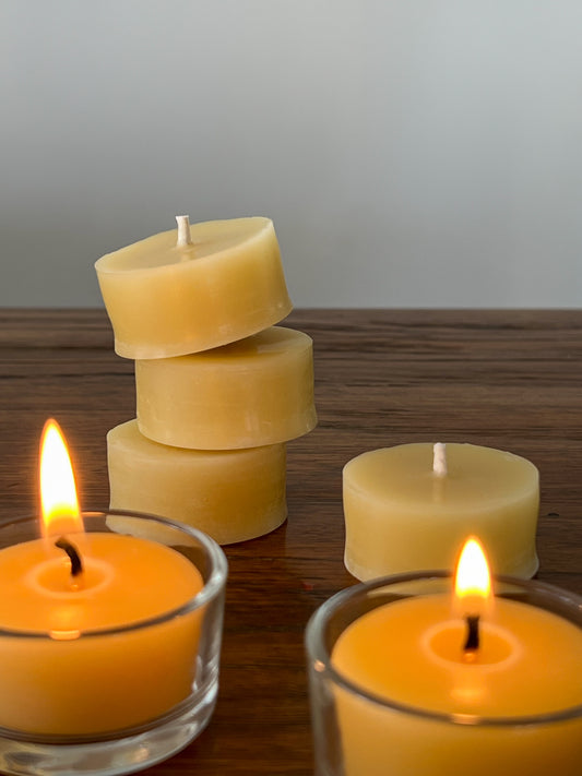 Glass Tealights