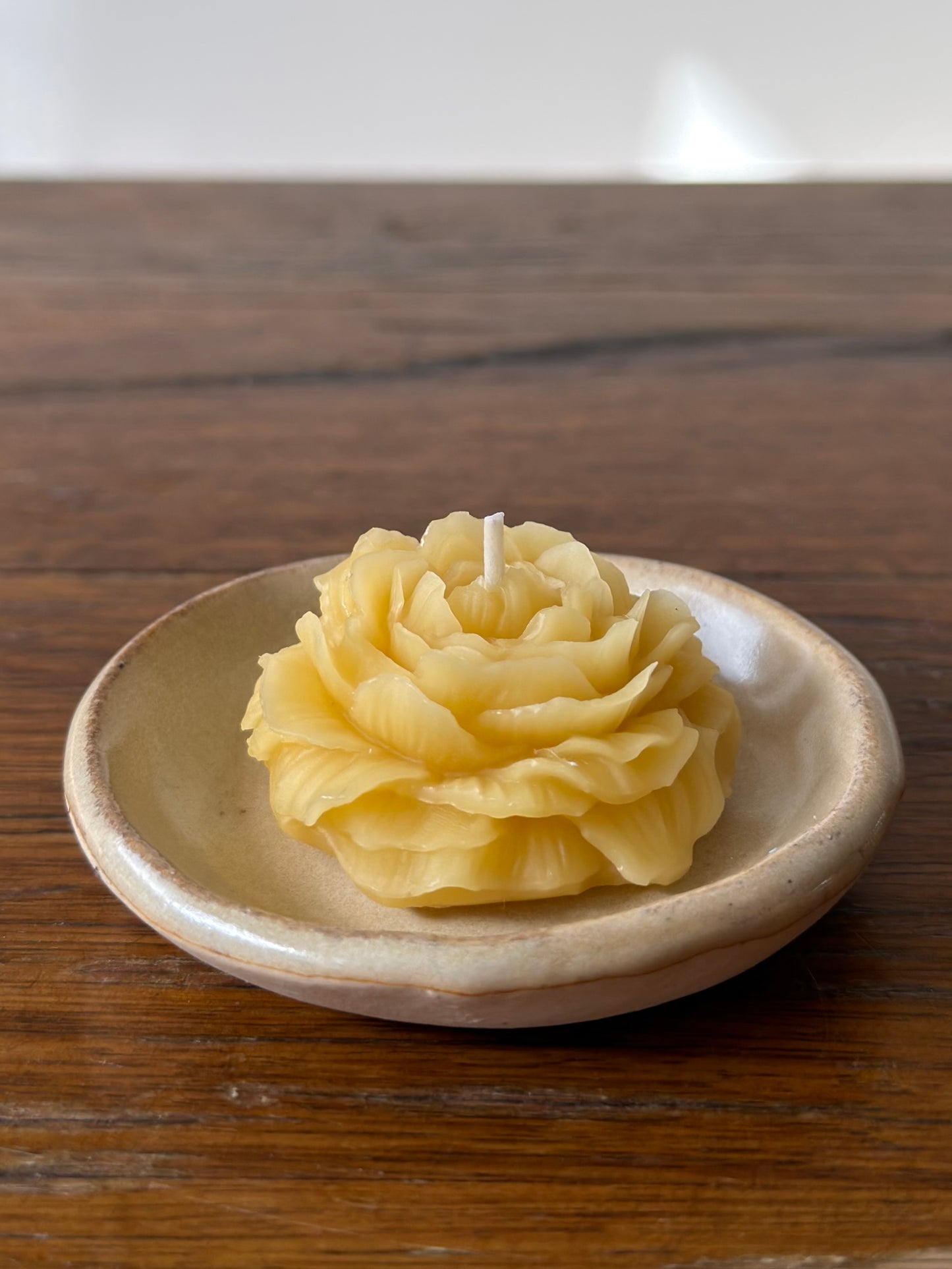 Small Ceramic Candle Dish